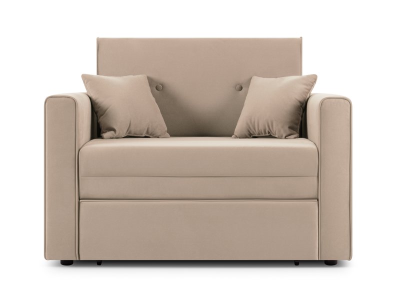 Кресло-кровать Види Велюр Латте