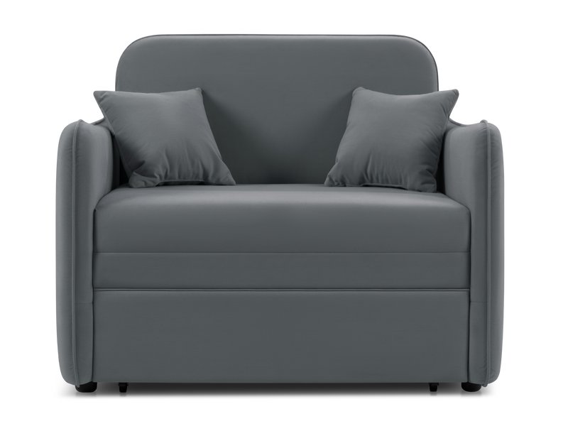 Кресло-кровать Кейсес Велюр Серый